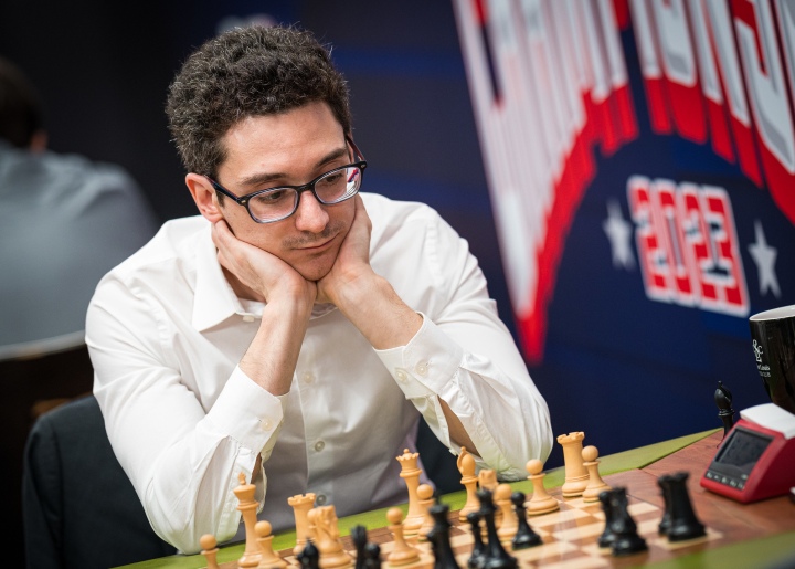 Anish Giri & Fabiano Caruana, Photos by Lennart Ootes