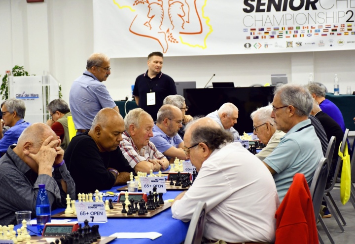 I Campionati Mondiali Senior FIDE 2023 prendono il via a Terrasini, in Italia