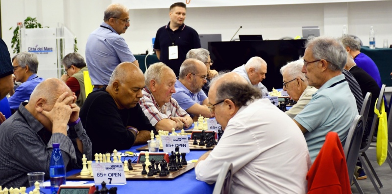 FIDE World Senior Championship 2023 kicks off in Terrasini, Italy