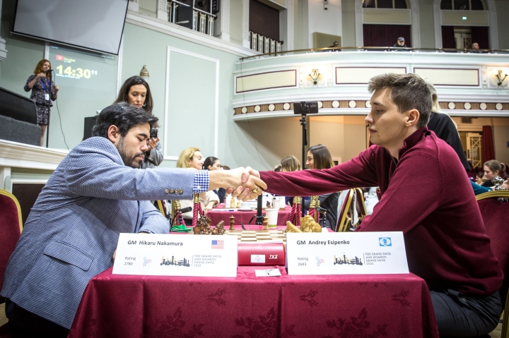 The atmosphere when Vidit Gujrathi took on Hikaru Nakamura