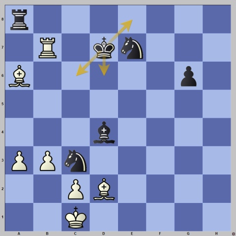 Mate in 3 moves puzzles 41 to 50