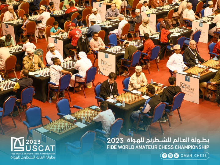 FIDE World Amateur Championship 2023 kicks off in Muscat, Oman -  Schach-Ticker