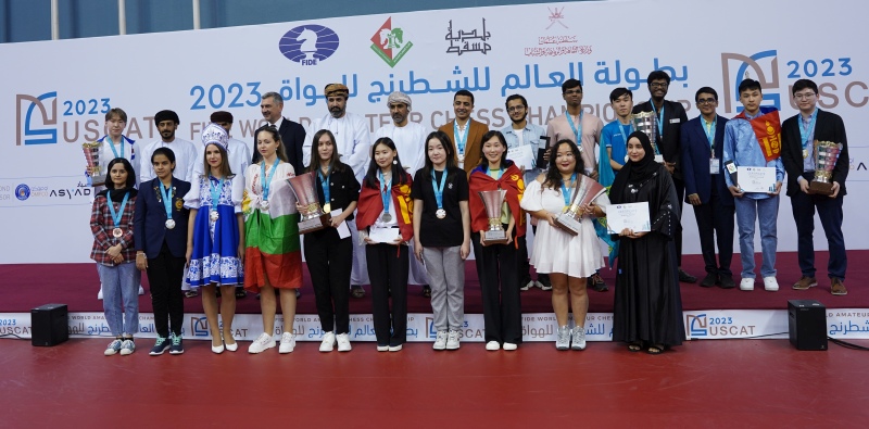 Winners crowned at World Amateurs Championship 2023