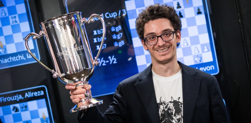 Fabiano Caruana wins 2023 Sinquefield Cup