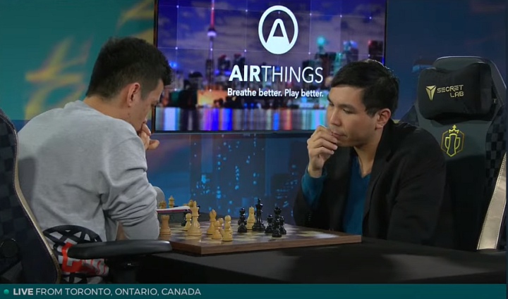 Wesley So downs Carlsen, gains solo lead in Champions Chess Tour Finals