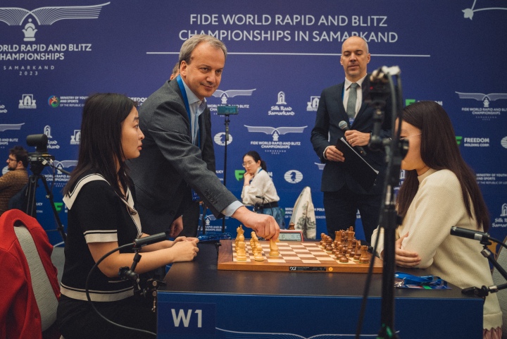 Action packed Start To World Rapid Championships In Samarkand 