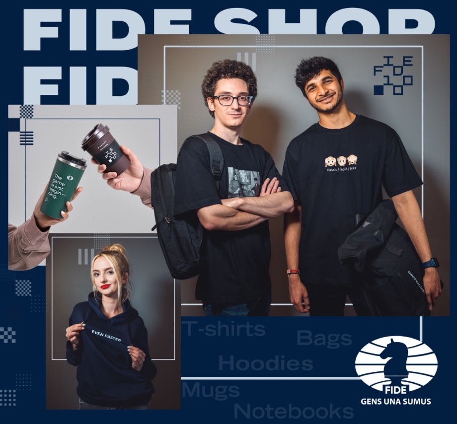 From Board to Wardrobe: Official FIDE Online Store Launched