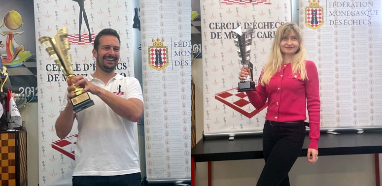 André Meylan and Marija Zvereva win 2024 Monaco Championship
