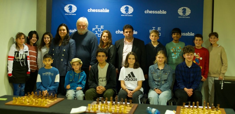 The best students of FIDE Chessable Academy shine in in-person training camp