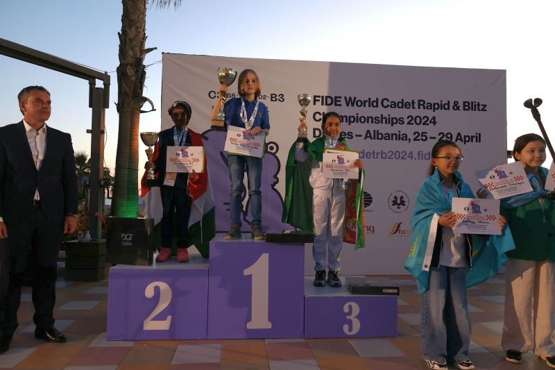 Winners Crowned At World Rapid Blitz Cadet Championship 2024 