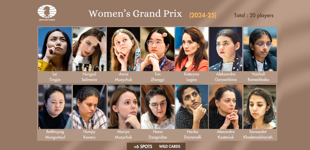 FIDE Women’s Grand Prix 2024-2025 Qualifiers