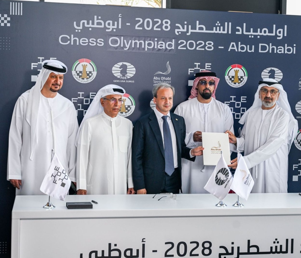 Abu Dhabi and FIDE Sign Agreement for 47th Chess Olympiad