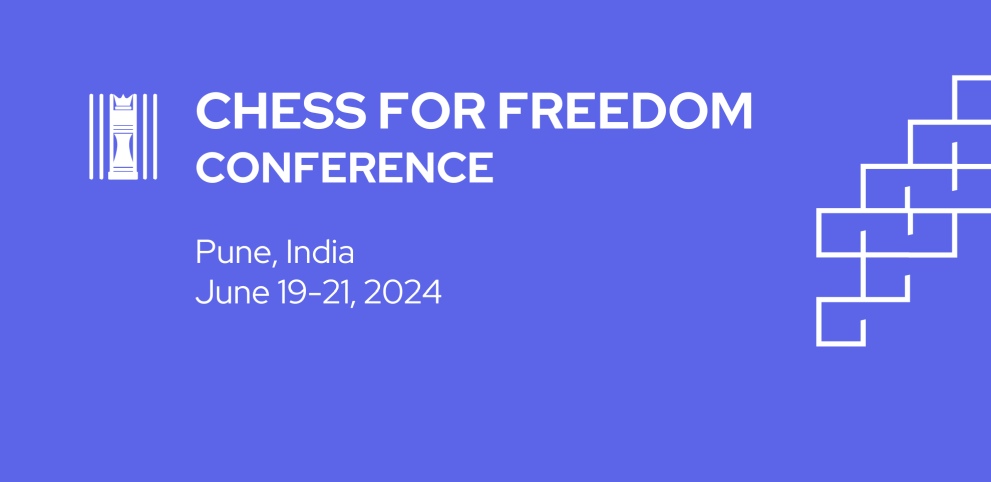 Pune, India to host three-day Chess for Freedom Conference