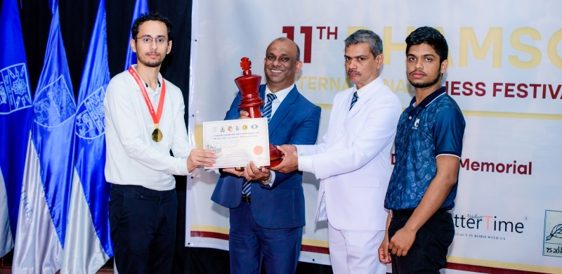 Unveiling triumphs of 11th Dhamso International Chess Festival