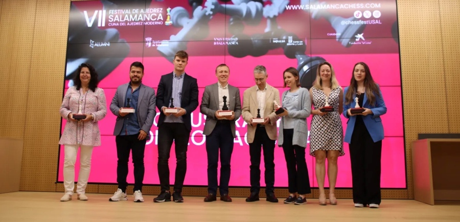 VII Festival in Salamanca: Ruslan Ponomariov clinches title