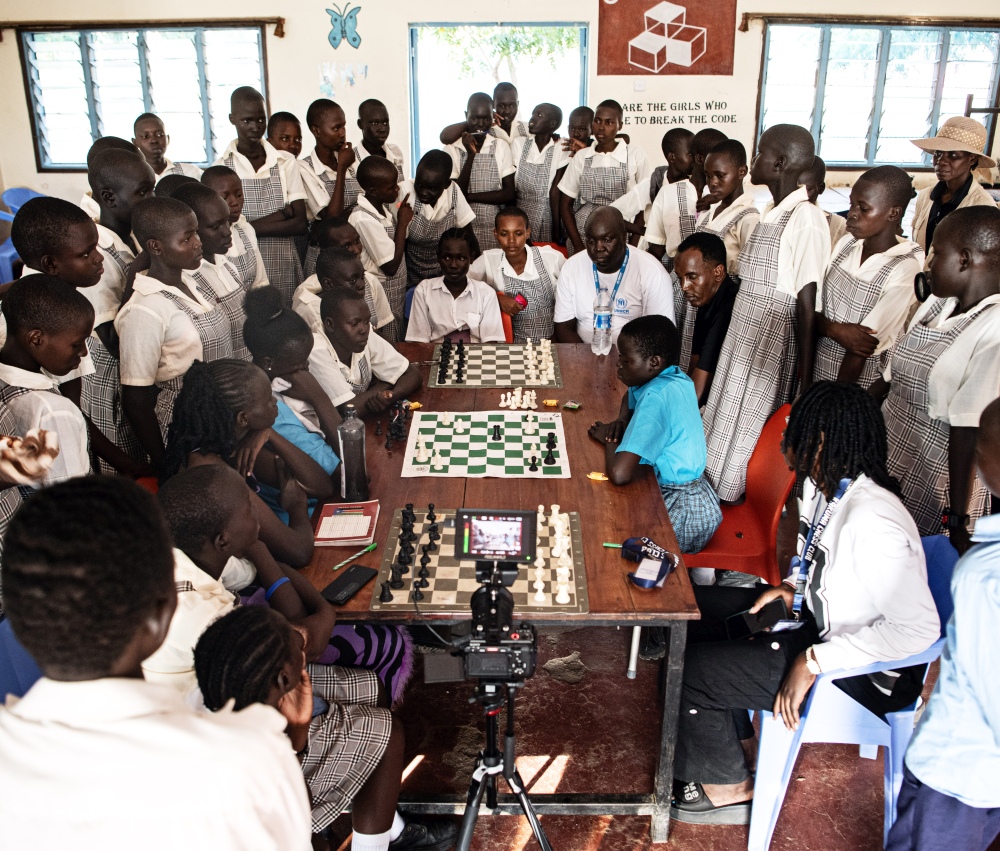 Refugee Team ready to compete on global stage at Chess Olympiad