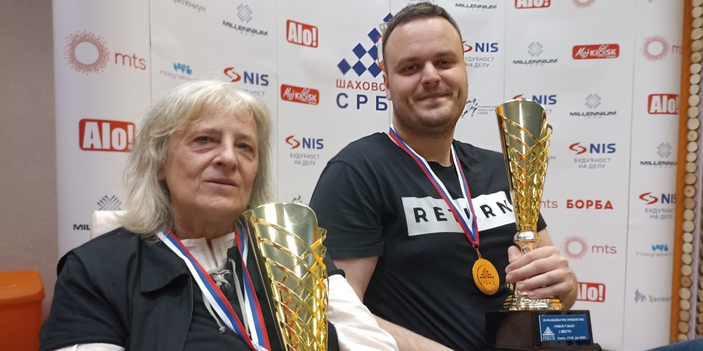 Indjic and Chelushkina triumph at 2024 Serbian Championship