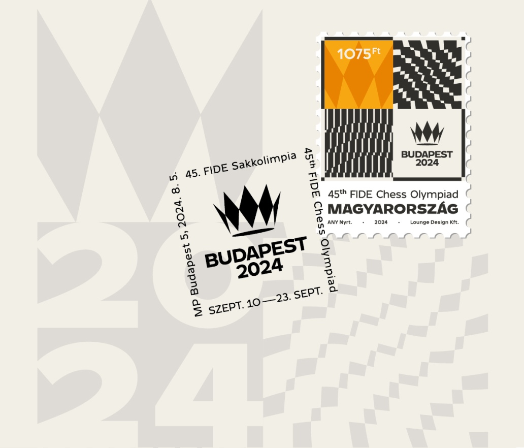 Hungarian Post releases commemorative stamp for 45th Chess Olympiad