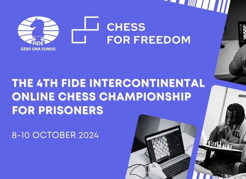 Unlocking Minds: Register for 2024 FIDE Prisoners’ Chess Championship