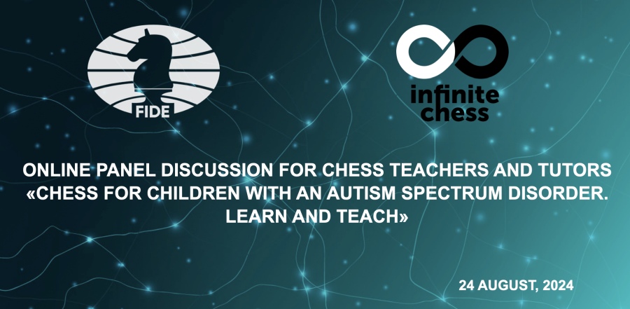 Infinite Chess online panel discussion for chess teachers and tutors announced