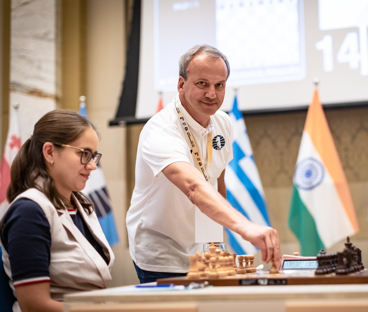 WPG Tbilisi: Alina Kashlinskaya joins leaders as the sole winner in Round 6