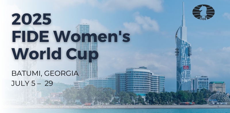 Dates  for 2025 FIDE WWC in Batumi, Georgia announced