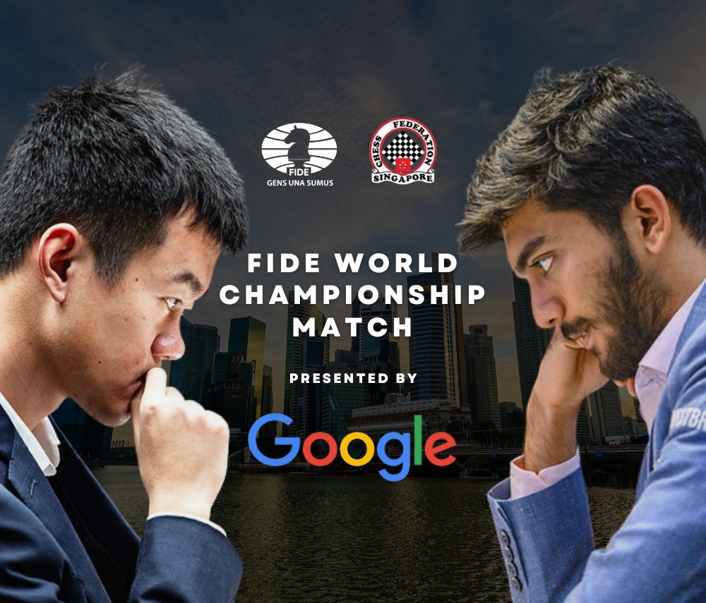 Google announced as Title Sponsor of World Chess Championship Singapore 2024  