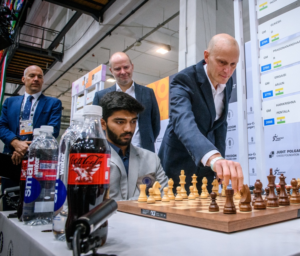 45th Chess Olympiad R07: India continues to shine, winning all matches