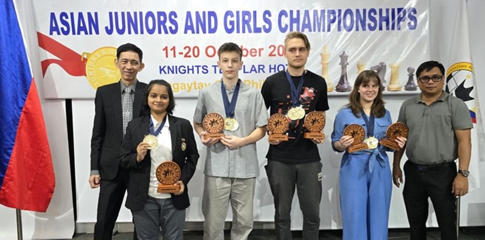 Grebnev and Shukhman win 2024 Asian Junior Championship