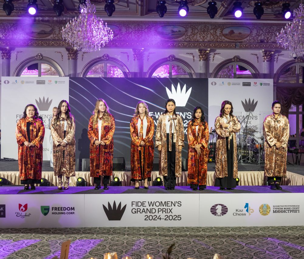 Second leg of FIDE Women’s Grand Prix 2024-2025 kicks off in Shymkent