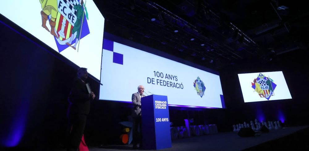 Gala in Barcelona celebrates 100th anniversary of Catalan Chess Federation