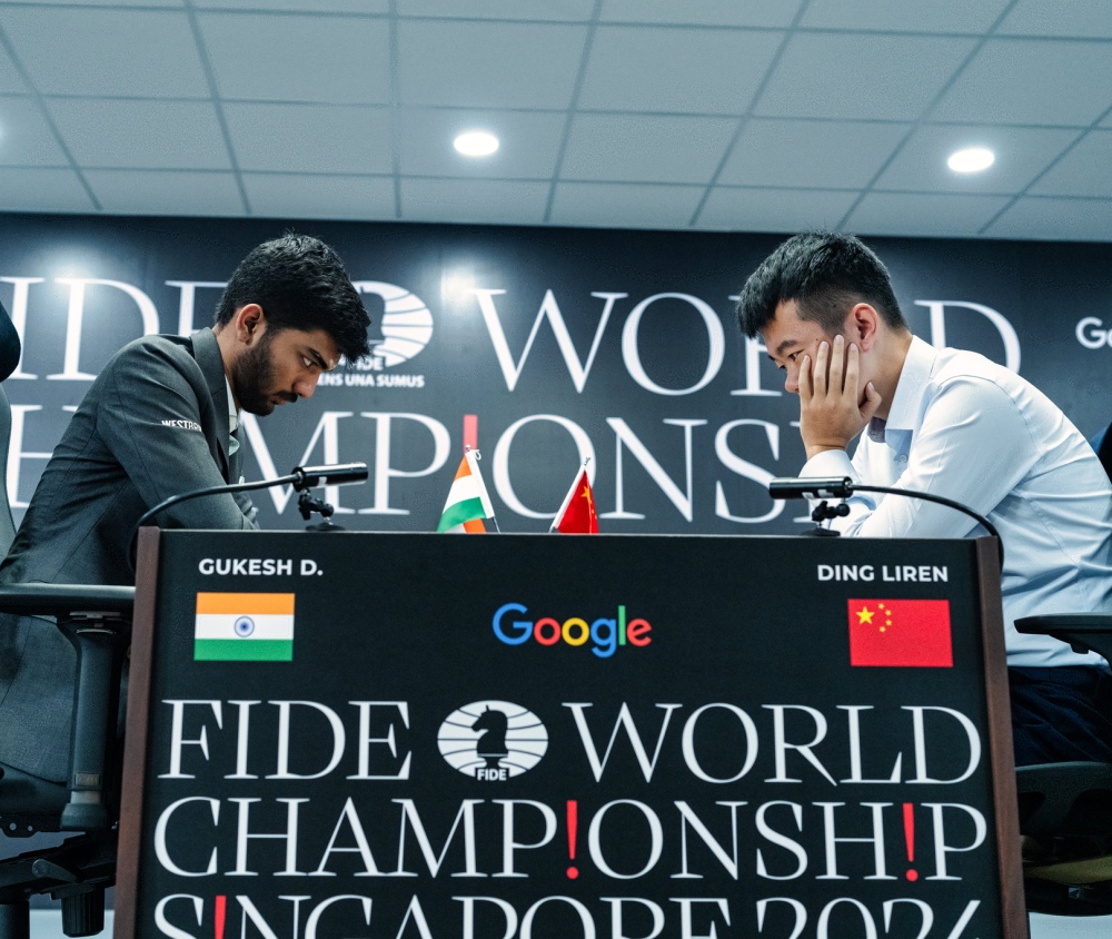 Gukesh strikes back to tie FIDE World Championship