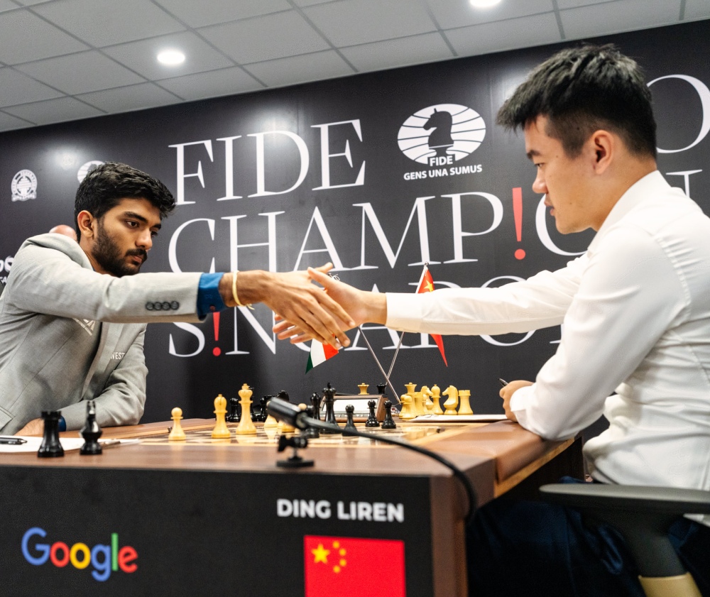 World Championship Game 5: Ding Liren lets Gukesh off the hook