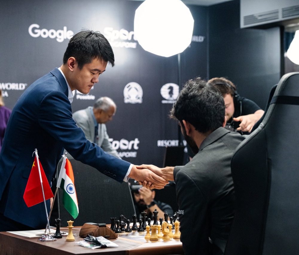 FIDE World Championship Game 13: Ding dodges a bullet