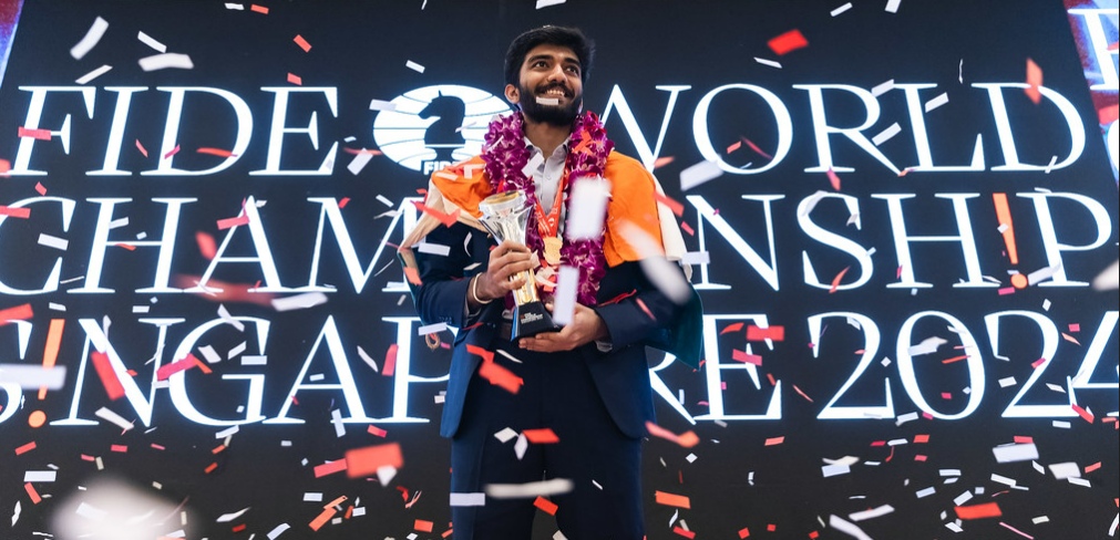 Gukesh D crowned 18th FIDE World Champion