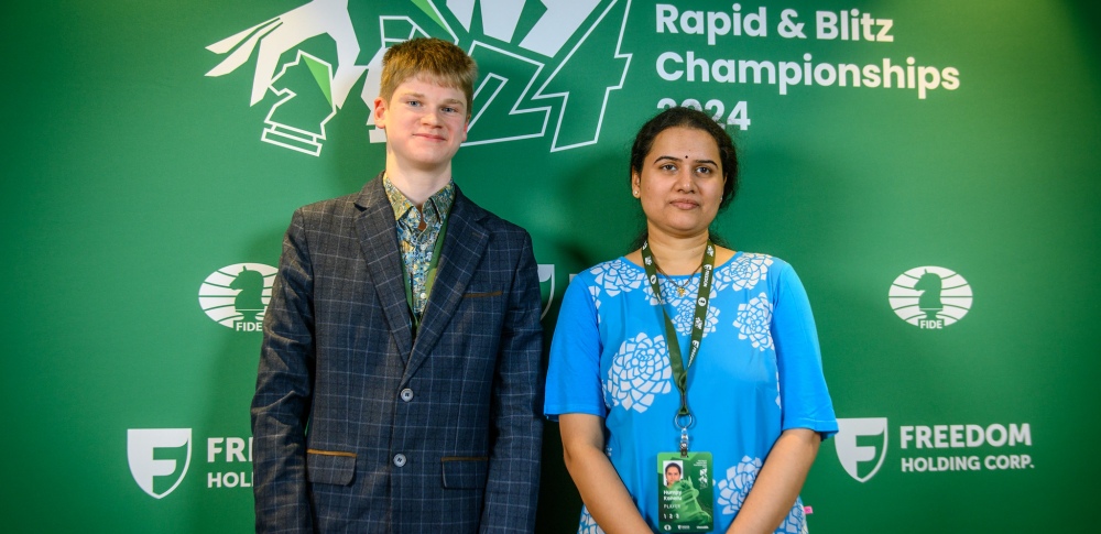 Volodar Murzin and Humpy Koneru new FIDE World Rapid Champions