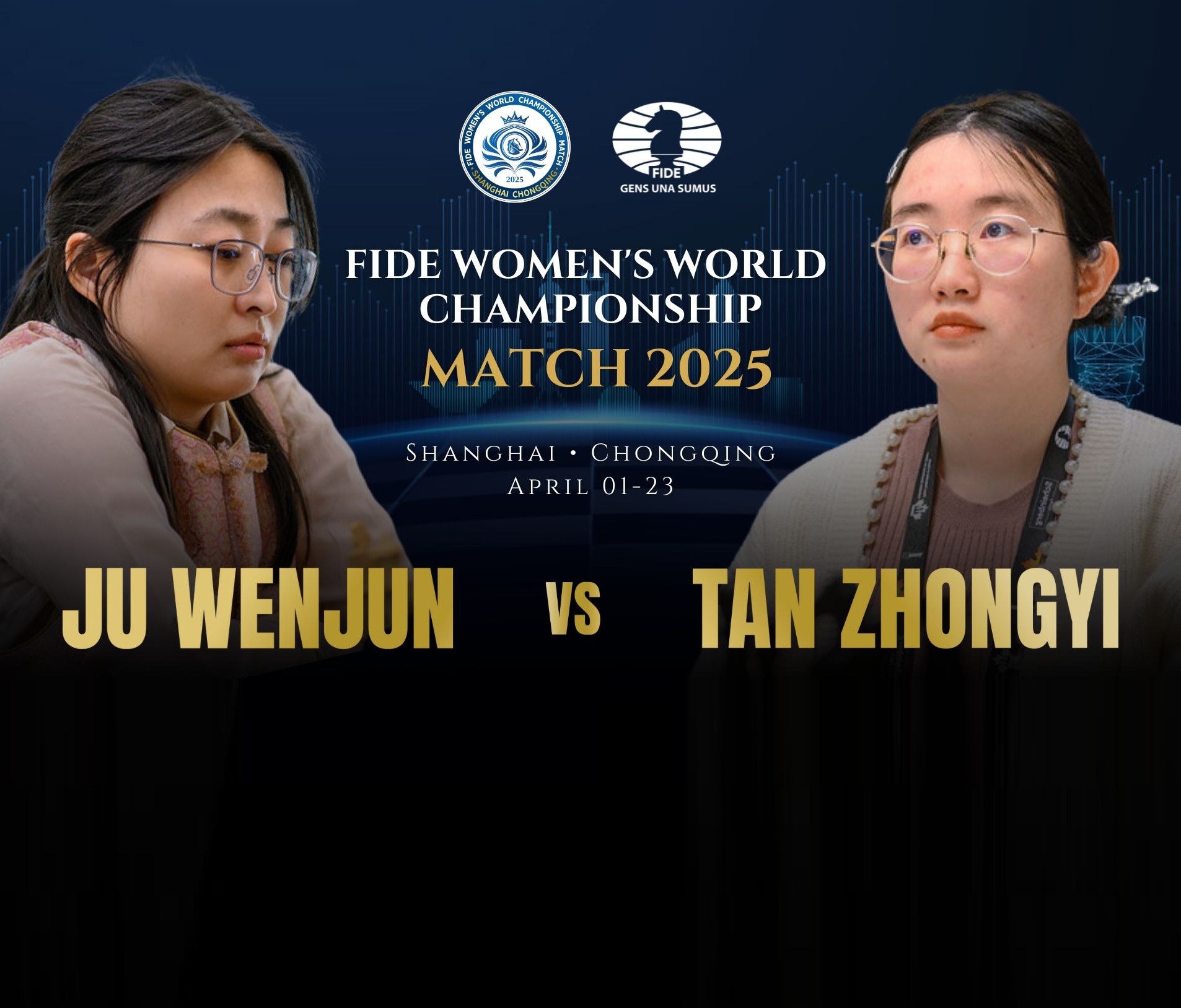 Shanghai and Chongqing to host 2025 FIDE Women’s World Championship Match