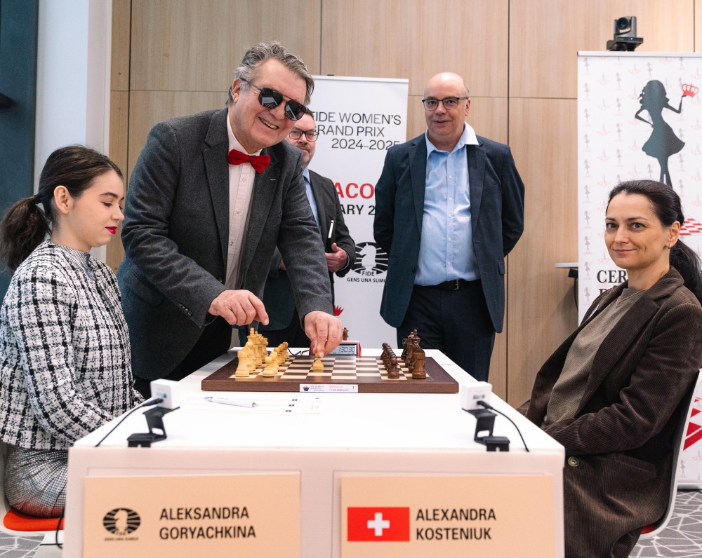 FIDE WGP Monaco R02: Positional battles on all boards