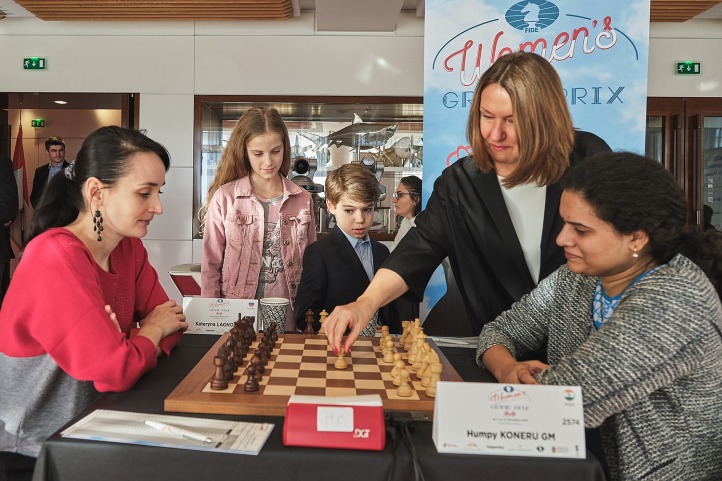 Chess: India's Dronavalli Harika holds Pia Cramling to a draw in Fide  Women's Grand Prix opener