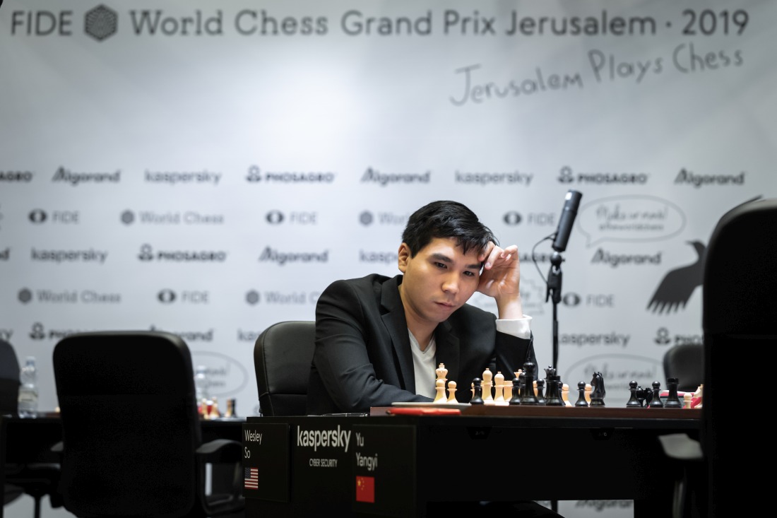 Jerusalem GP: Wesley So goes through