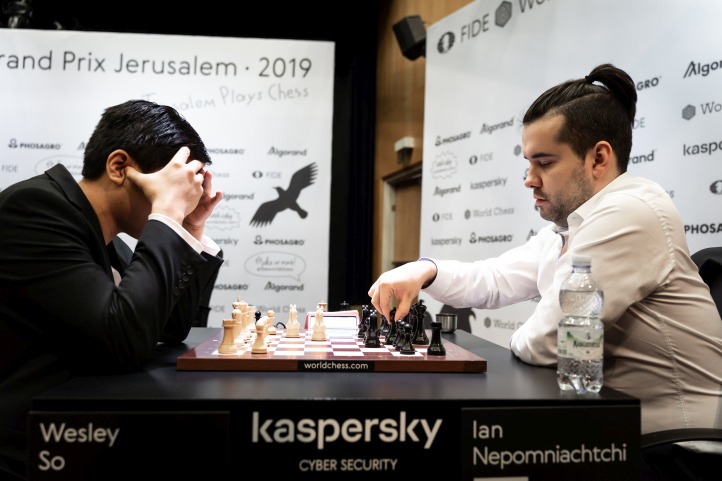 Grand Prix Jerusalem: Nepomniachtchi eliminates Vachier-Lagrave