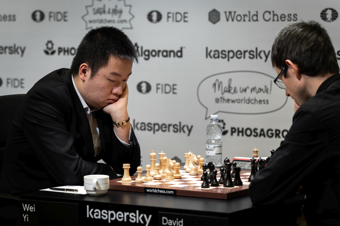 Jerusalem Grand Prix: Nepo beats MVL, Wei Yi and Navara draw