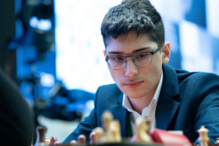 Alireza Firouzja Irn During World Championships Editorial Stock Photo -  Stock Image