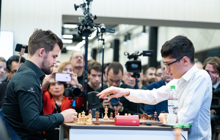 The big controversy in the game of Magnus Carlsen and Alireza Firouzja at  the World Blitz 2019 