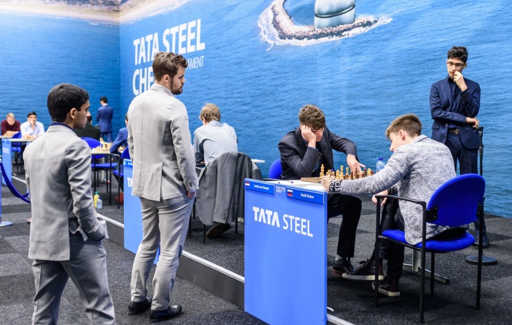 Wesley So and Alireza Firouzja Lead Masters Event at Tata Steel