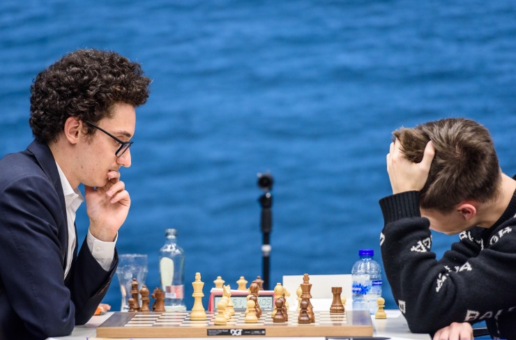 Caruana Solid Through Tata Steel First Half; Magnus, Firouzja Ahead