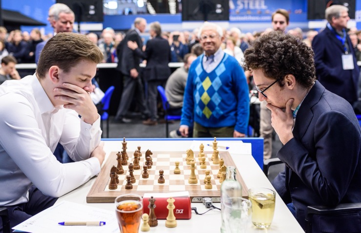 Tata Steel Chess: Caruana a full point ahead