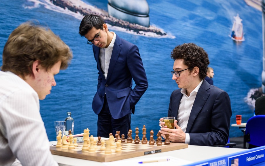 Wesley So and Alireza Firouzja Lead Masters Event at Tata Steel