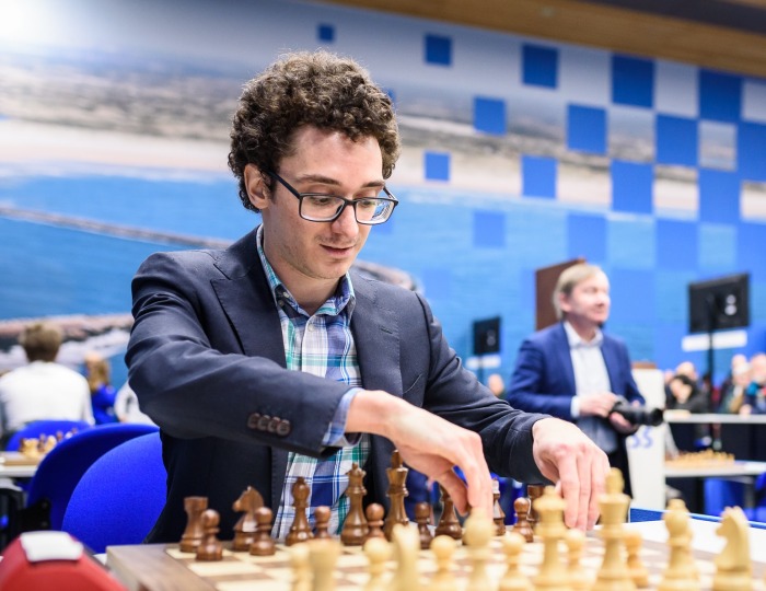 FABIANO CARUANA + STOCKFISH 13 vs VACHIER LAGRAVE, Ronda 8