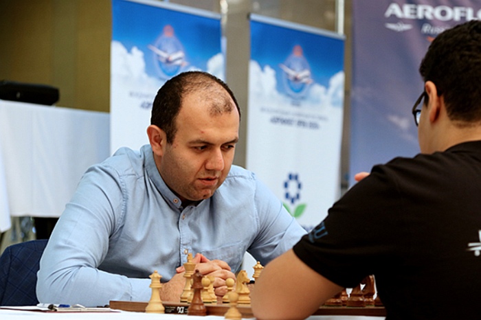 RUSSIA, MOSCOW - FEBRUARY 15, 2023: Russian chess grandmaster Daniil Dubov  is seen after a